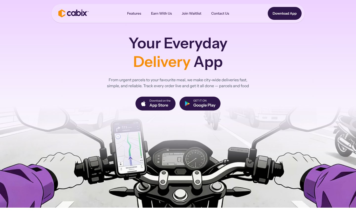 Cabix Logistics website by Technica