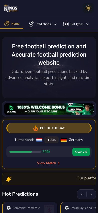 KingsPredict screenshot 3